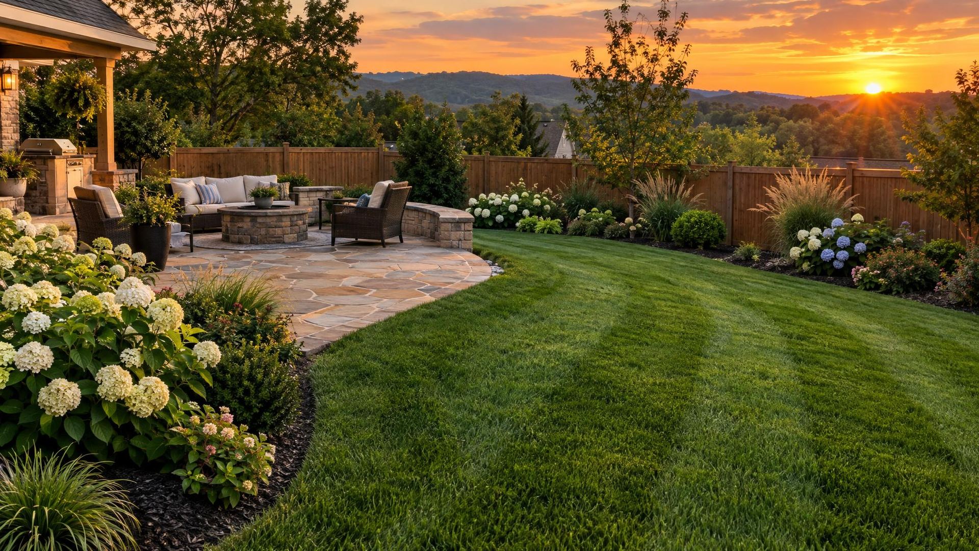 Backyards made for summer evenings