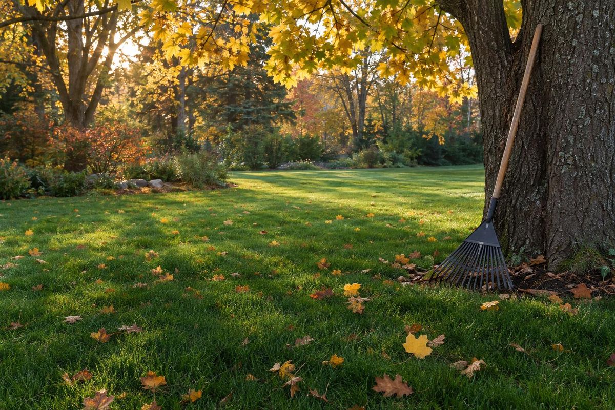 Fall Lawn Care and Leaf Management