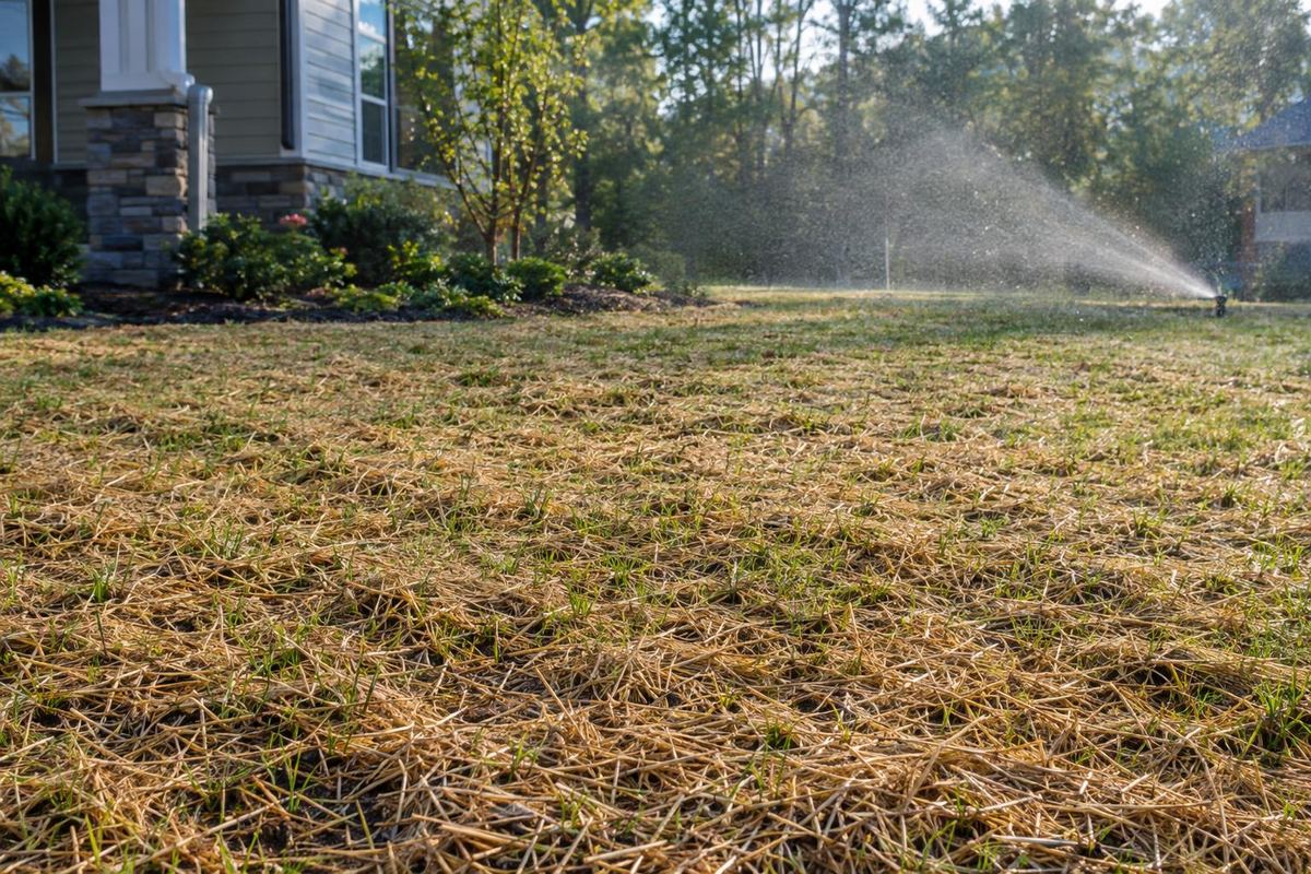 New Lawn Seeding